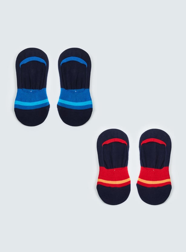 Boys Printed Knit Socks - Pack of 2 