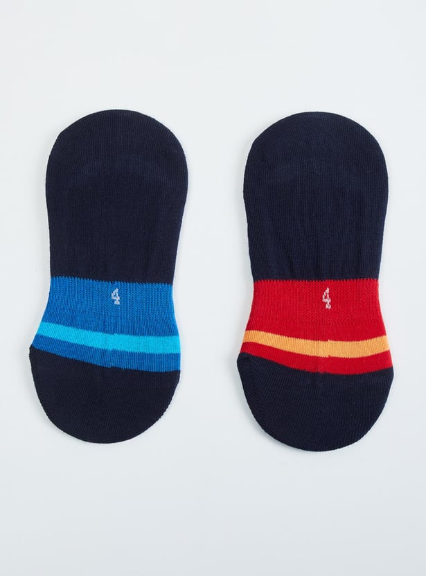 Boys Printed Knit Socks - Pack of 2 