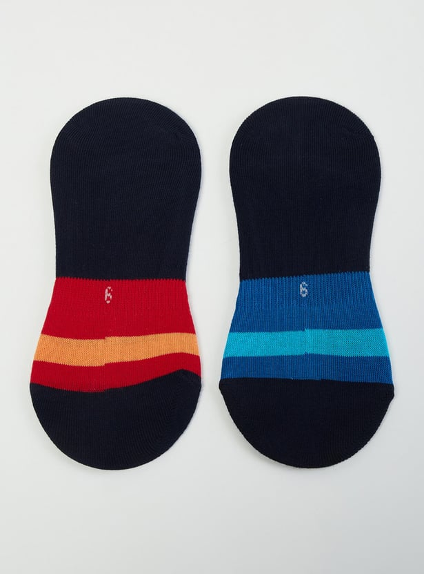 Boys Striped Footlet - Pack of 2 