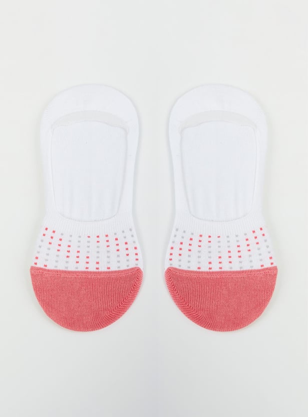 MAX Women Printed Footlet Socks - Pack Of 3