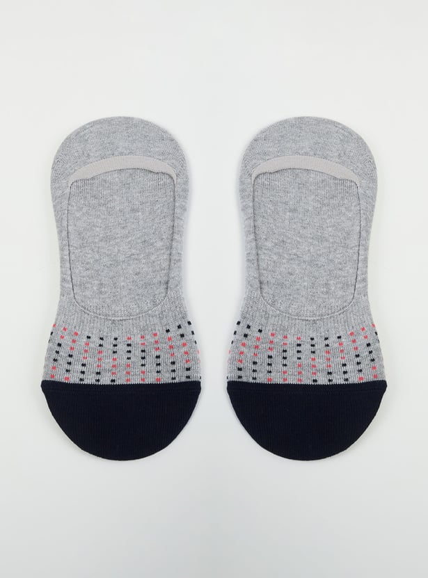 MAX Women Printed Footlet Socks - Pack Of 3