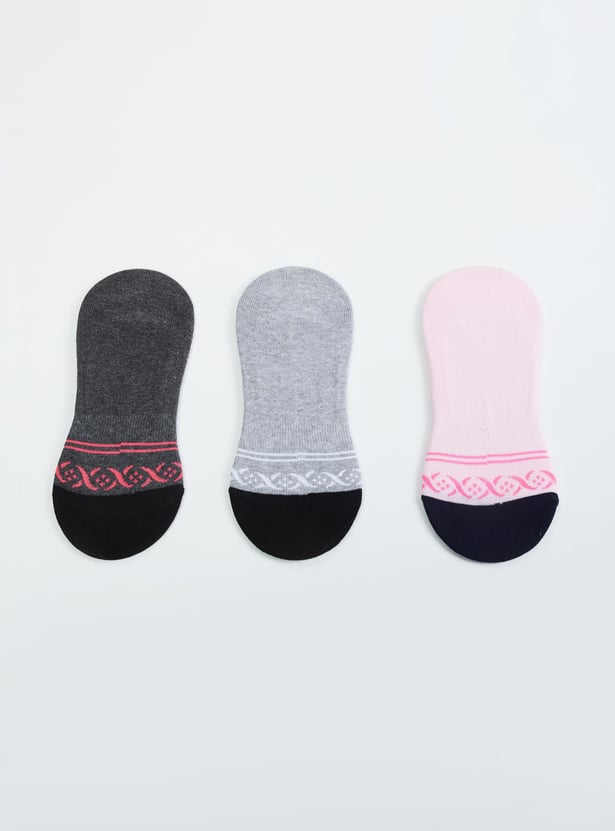 Women Patterned Knit Socks - Pack of 3