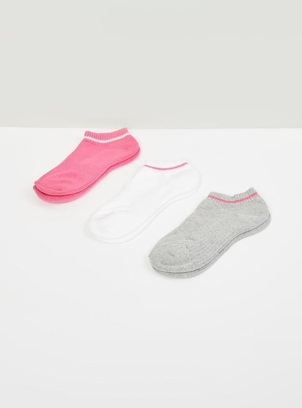 Women Jacquard Patterned Socks-Pack of 3