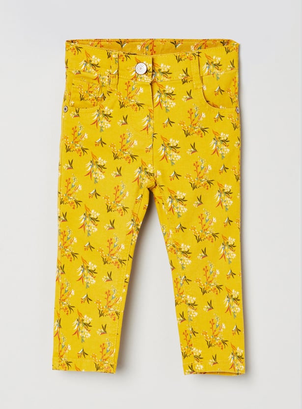 Girls Printed Trousers