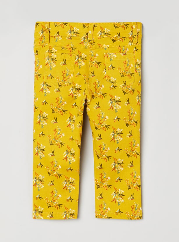 Girls Printed Trousers