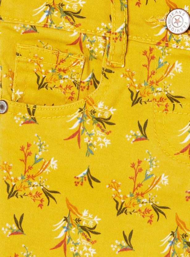 Girls Printed Trousers