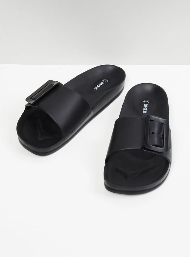 MAX Women Solid Sliders