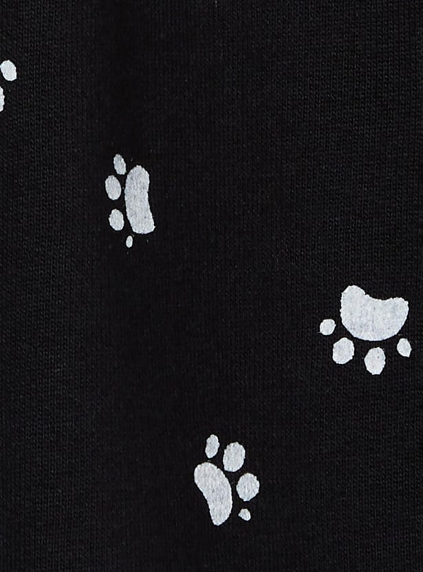 Girls Printed Casual Pants