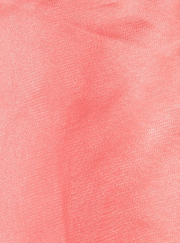 Girls Embellished Lace Detailed Sleeveless Dress