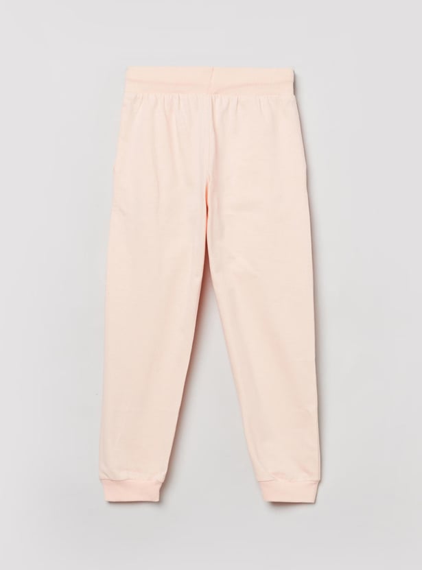 Girls Printed Elasticated Joggers