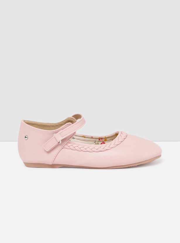 Girls Solid Ballerinas