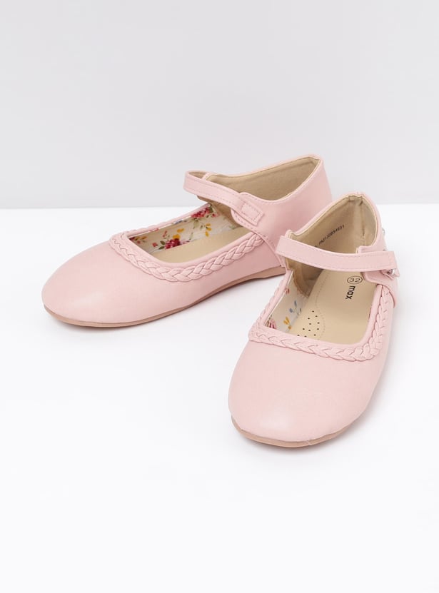 Girls Solid Ballerinas