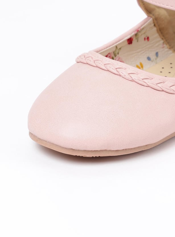 Girls Solid Ballerinas