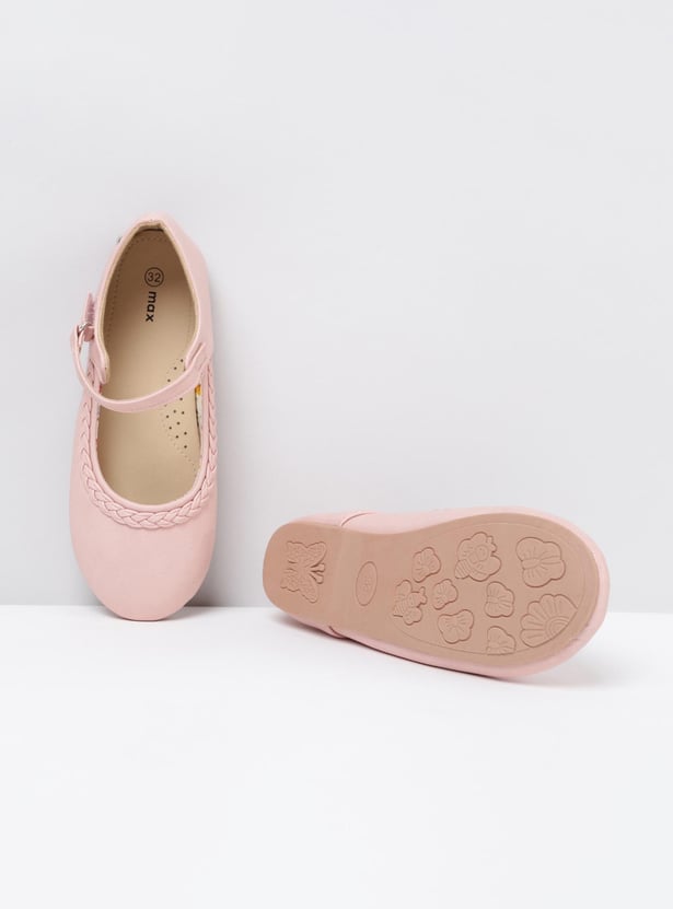 Girls Solid Ballerinas