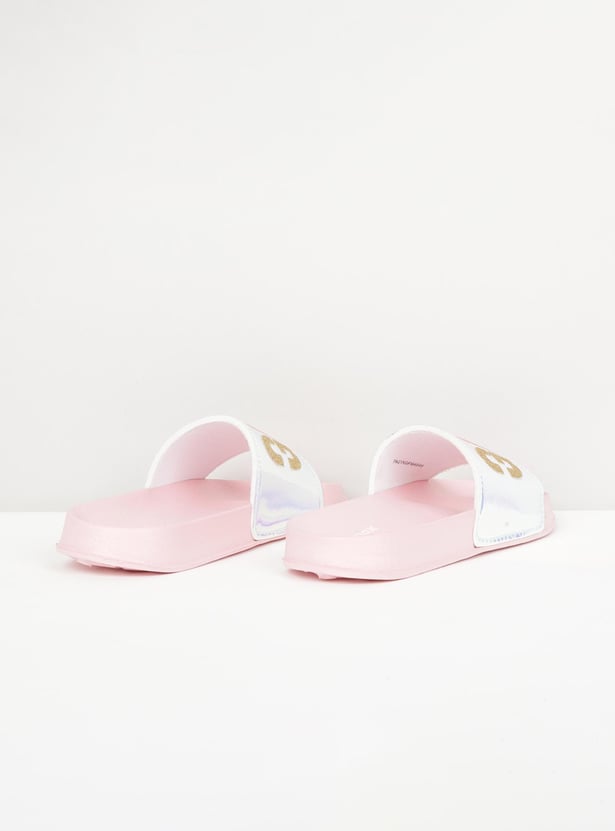 Girls Printed Sliders