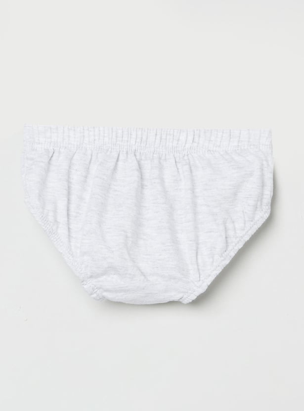 Boys Solid Briefs- Pack of 3