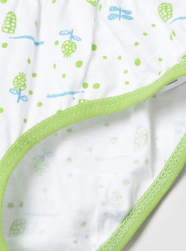 Girls Printed Hipster Panties - Pack of 3