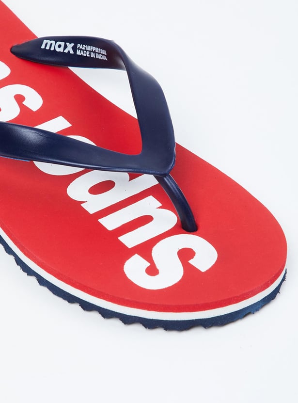 Men Printed Slippers