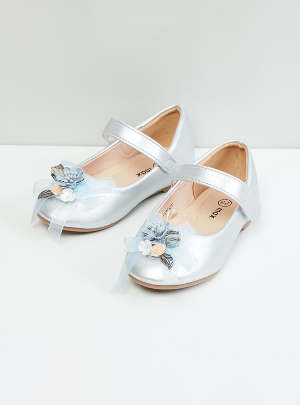 MAX Girls Embellished Mary Janes