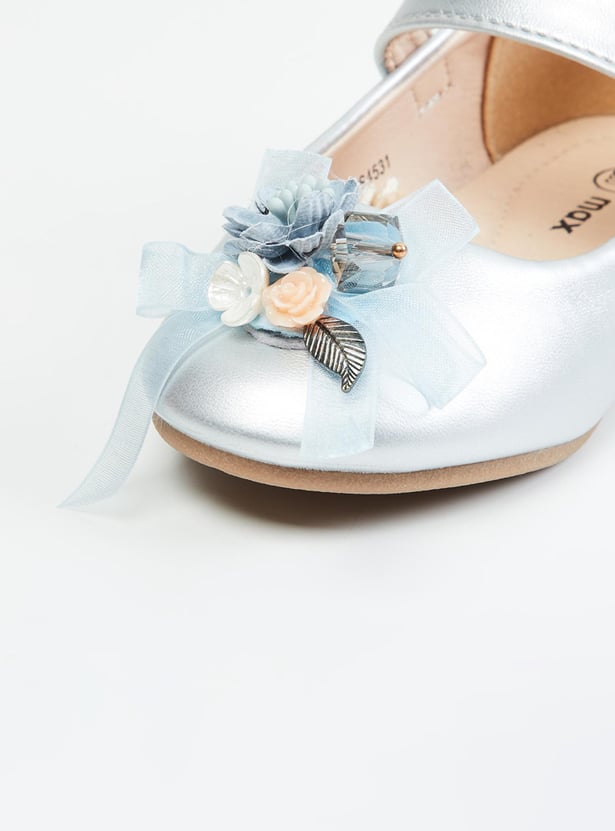 MAX Girls Embellished Mary Janes