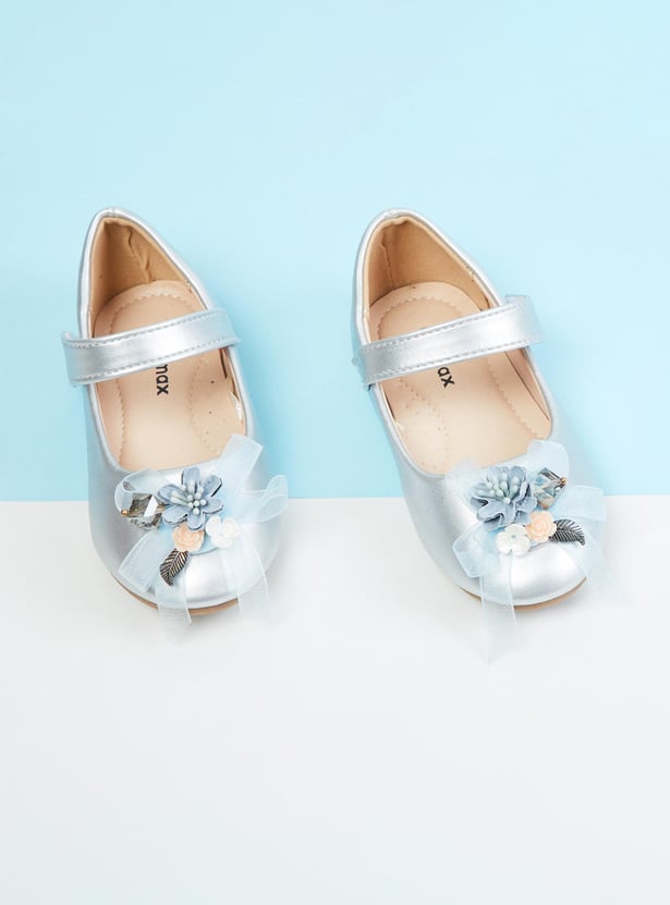 MAX Girls Embellished Mary Janes