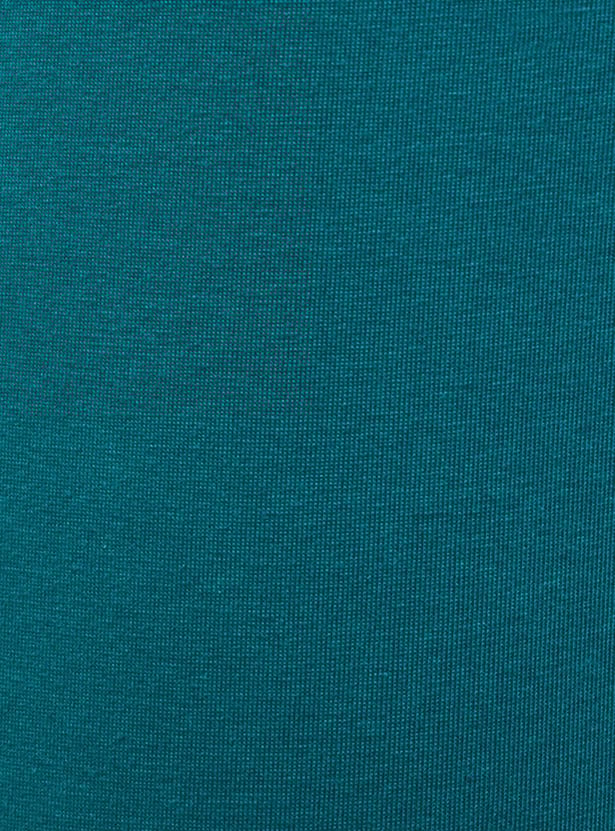 Women Solid Knitted Churidar