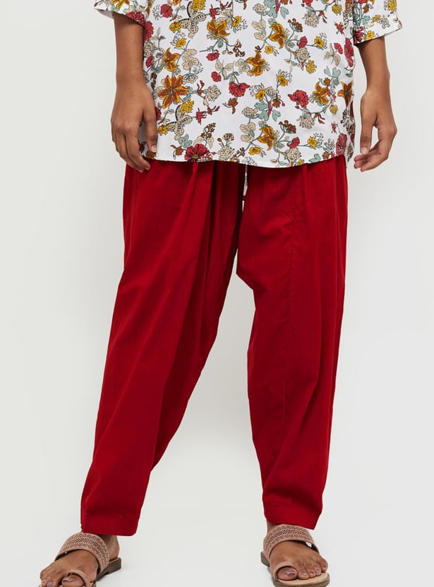 Women Solid Salwar Pants