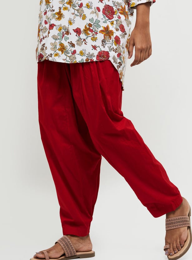 Women Solid Salwar Pants