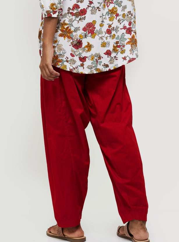 Women Solid Salwar Pants