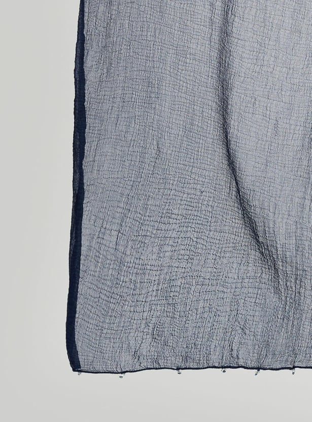 Women Solid ScrunchedDupatta
