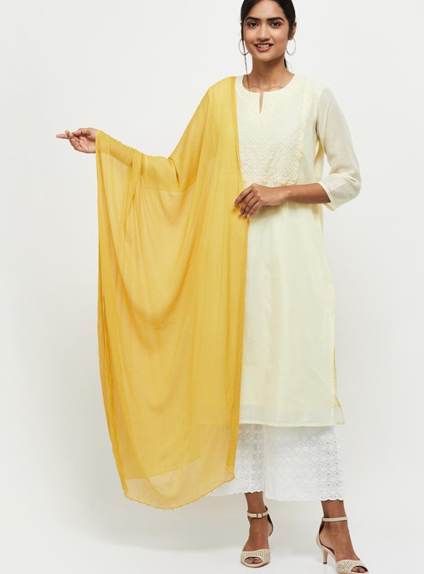 Women Solid Dupatta