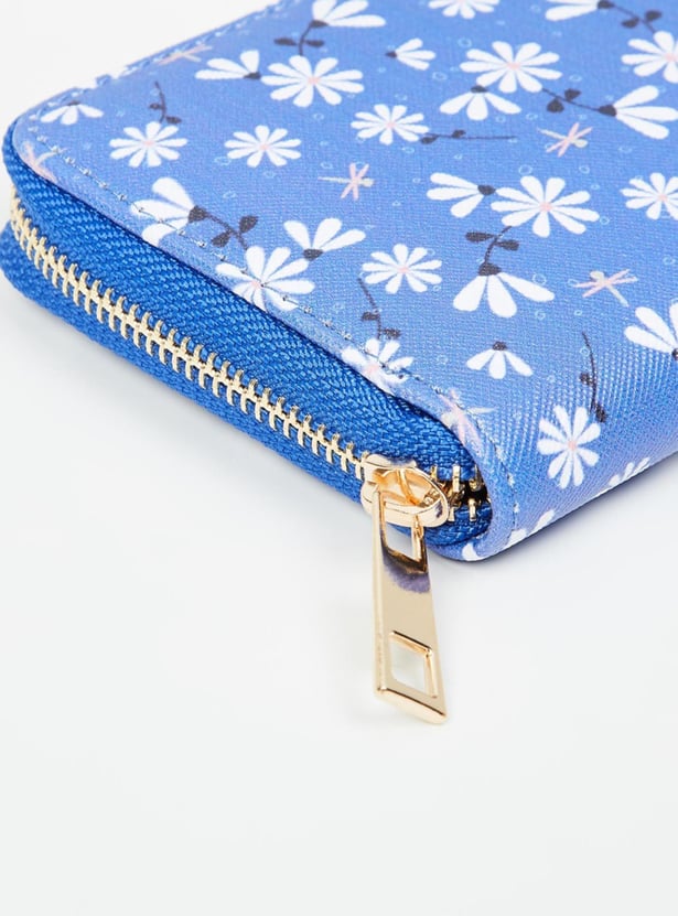 Women Printed Zip-Around Wallet 