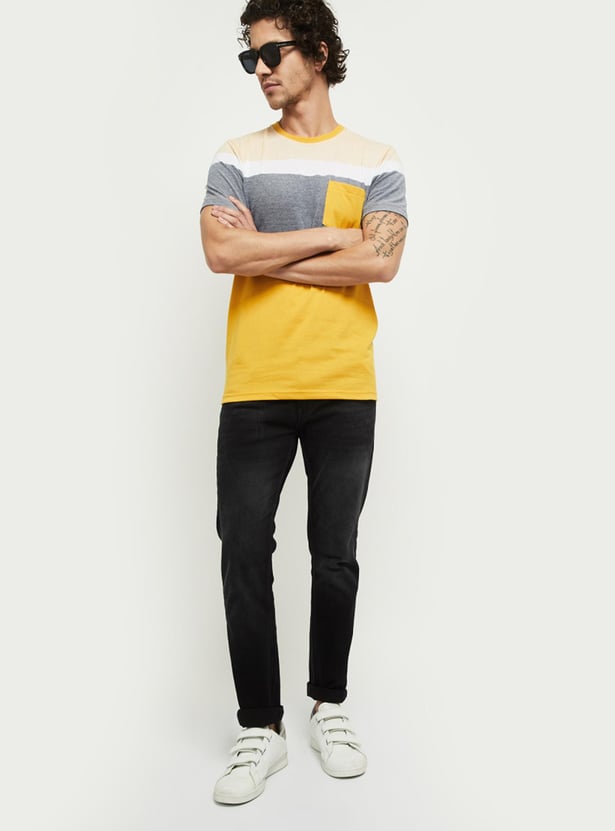 Men Distressed Slim Fit Jeans