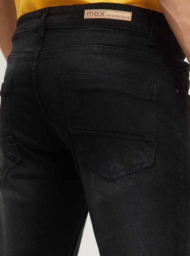 Men Distressed Slim Fit Jeans