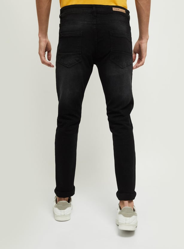 Men Distressed Slim Fit Jeans
