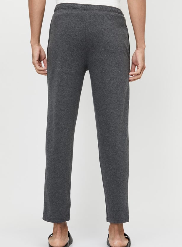 Men Textured Pyjamas