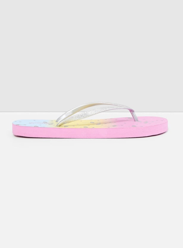 Women Printed Flip Flops
