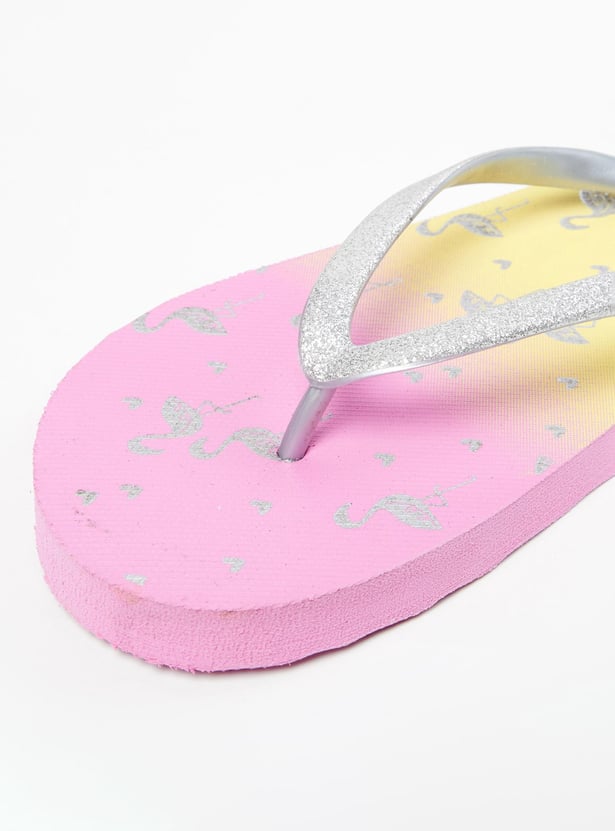 Women Printed Flip Flops