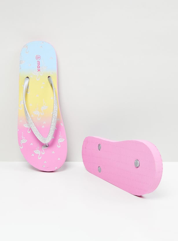 Women Printed Flip Flops