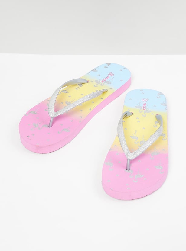 Women Printed Flip Flops