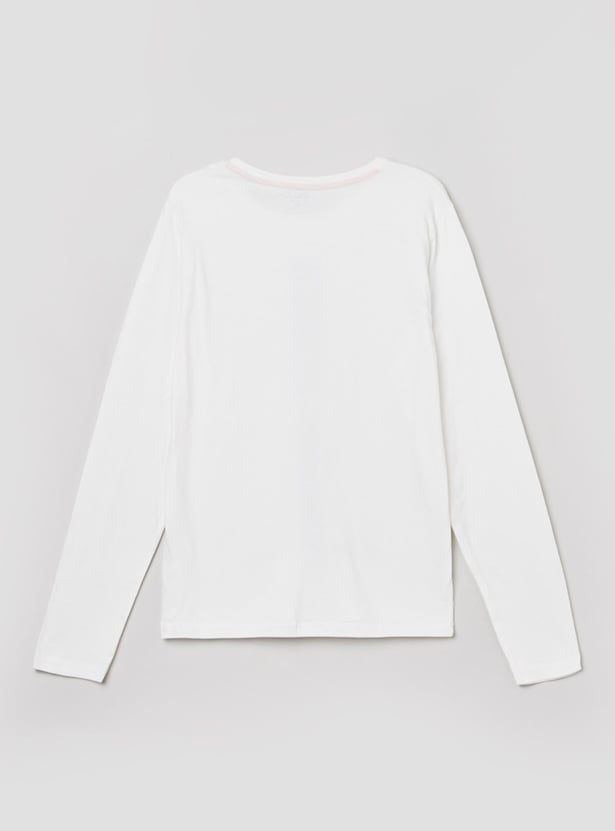 Boys Printed Crew Neck T-shirt
