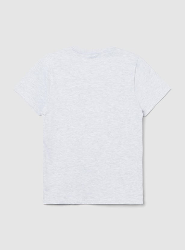 Boys Printed Round Neck T-shirt