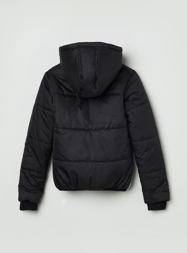 MAX Boys Colourblocked Puffer Jacket
