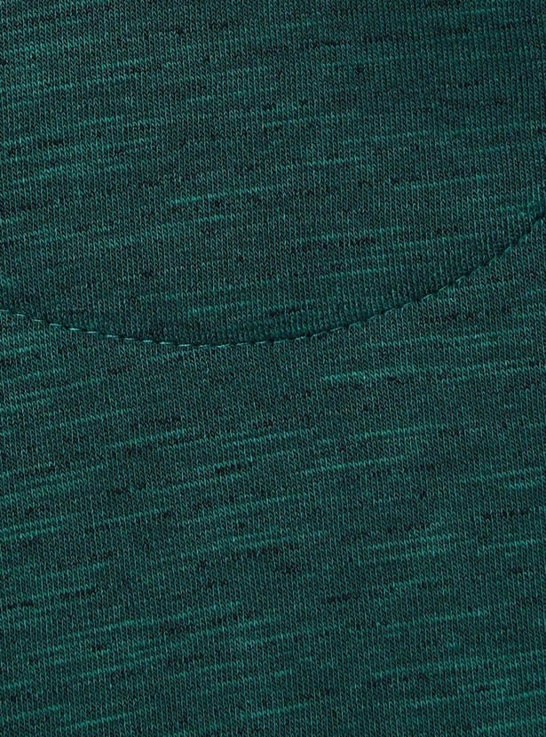 MAX Boys Printed Full Sleeve Hooded Sweatshirt