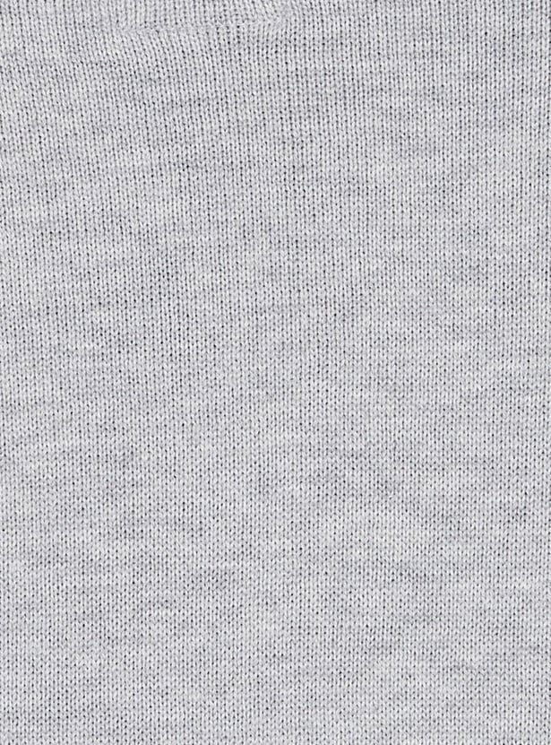 MAX Boys Textured Full Sleeves Sweater