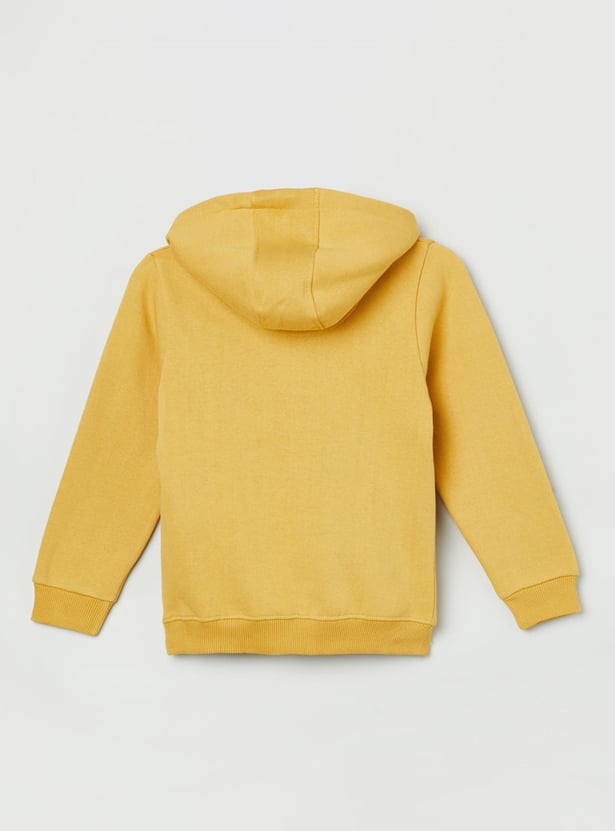 MAX Boys Printed Hooded Sweatshirt