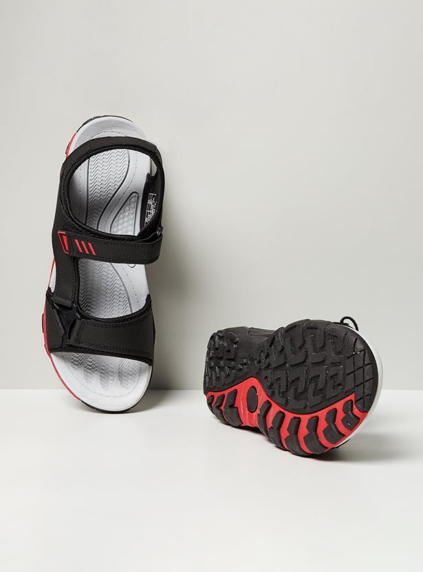 Men Textured Casual Sandals