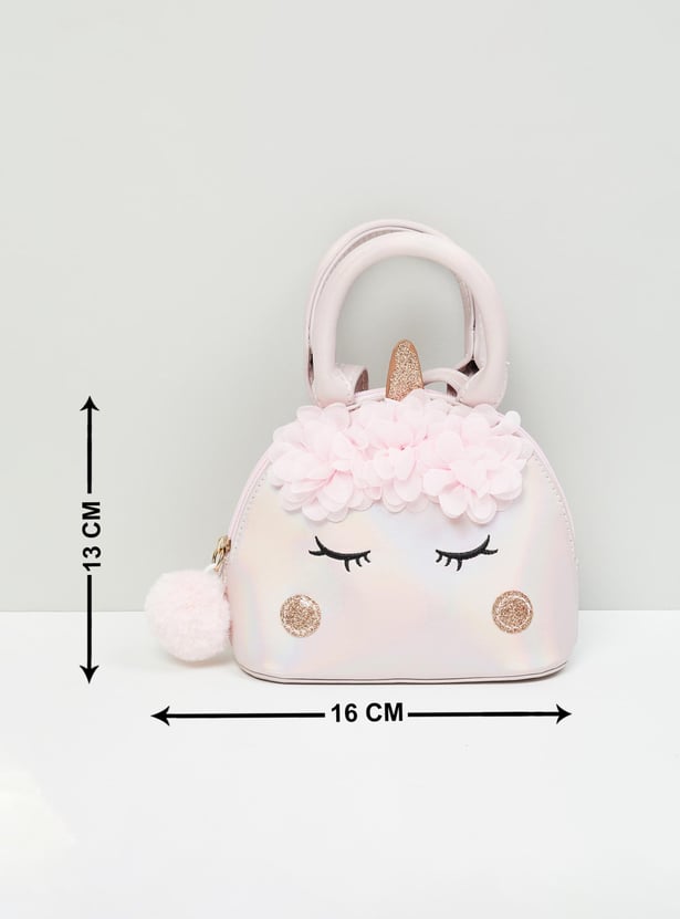 Girls Printed Sling Bag 