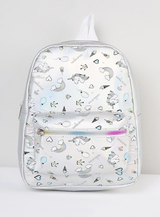 MAX Girls Printed Backpack