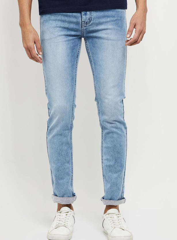 MAX Light-Washed Slim Fit Jeans